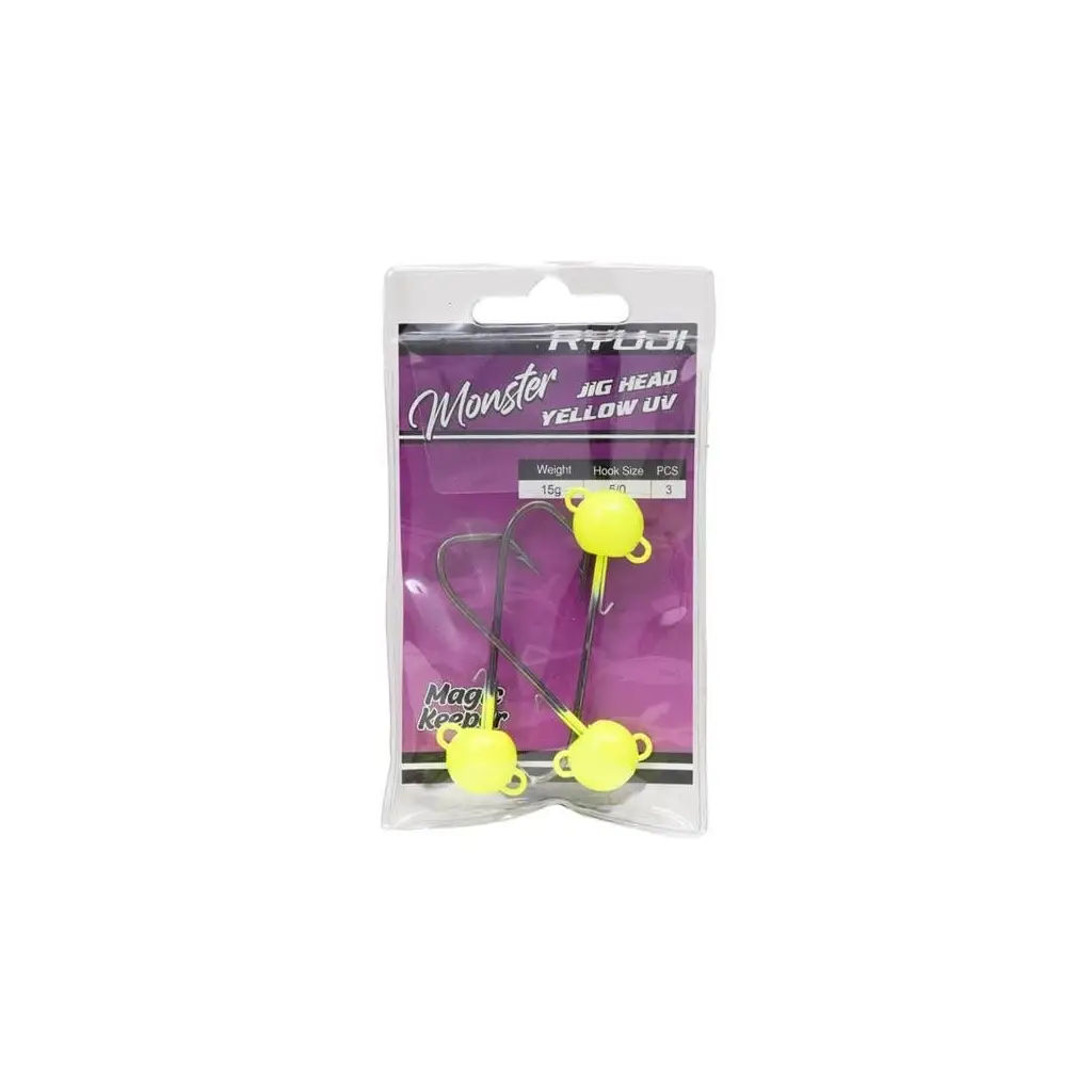 Ryuji Monsteer Jig Head Yellow UV