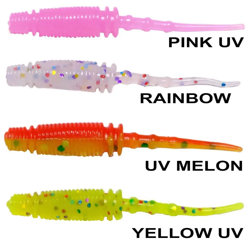 Ryuji Rock Worm 4cm Kokulu Silikon Yem (12 adet) Ryuji Rock Worm 4cm Kokulu Silikon Yem (12 adet)