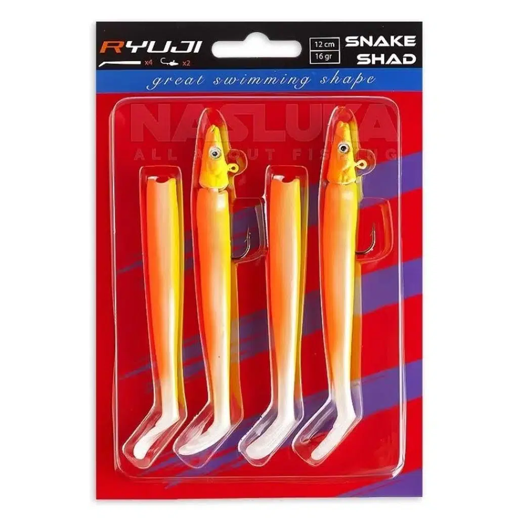 Ryuji Snake Shad 12 Cm 16 Gr Silikon Yem - 01 CHART BACK UV
