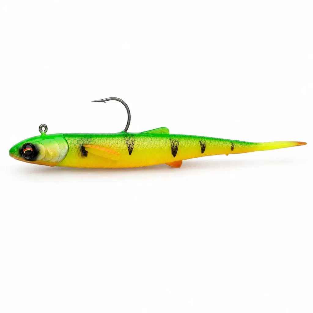 Savage Gear Flying Minnow 8.5 gr 10 cm Silikon Balık - Fire Tiger