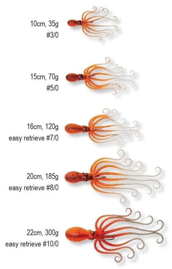 Savage gear Octobus 120g 16cm Suni Balık Savage gear Octobus 120g 16cm Suni Balık