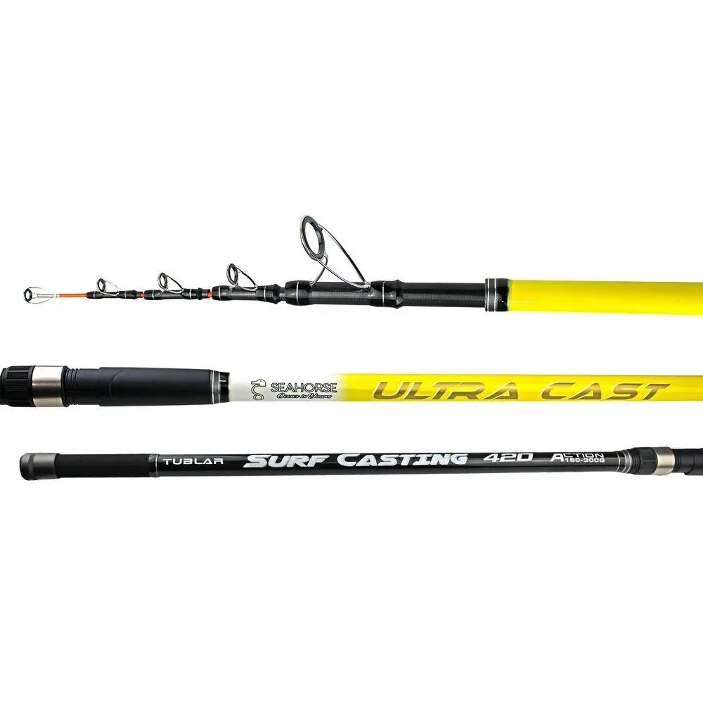 Sea Horse Ultra Cast Tele Surf Kamışı 4.20 Mt 150-300 gr Sea Horse Ultra Cast Tele Surf Kamışı 4.20 Mt 150-300 gr