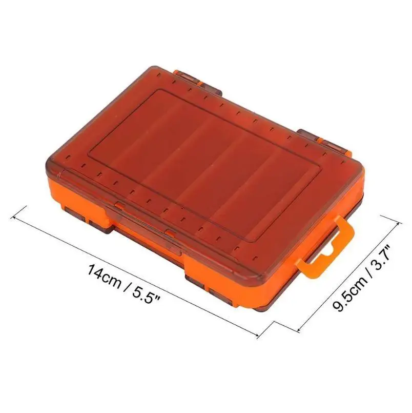 SHUFA Lure Box Çift Taraflı Lrf Yem Kutusu 85mm - Turuncu SHUFA Lure Box Çift Taraflı Lrf Yem Kutusu 85mm - Turuncu