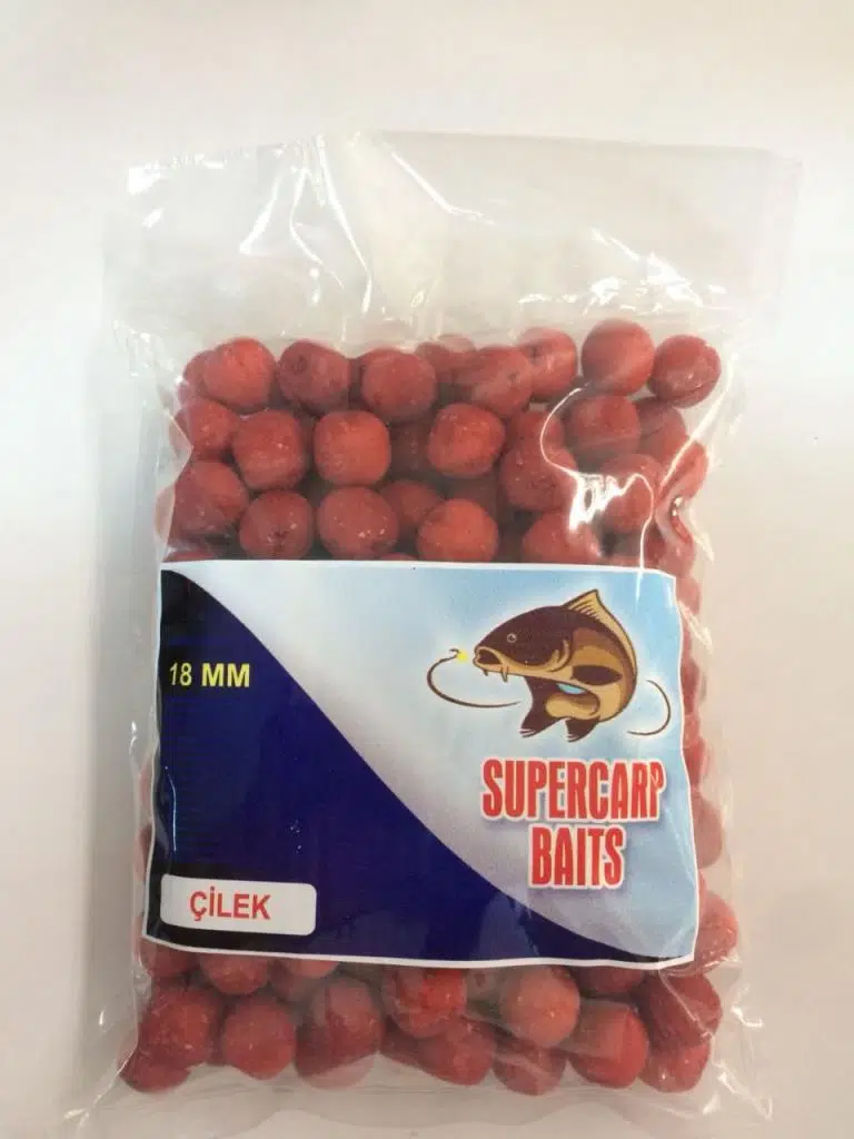 SuperCarp Baits 18mm Boili 1kg Çilek