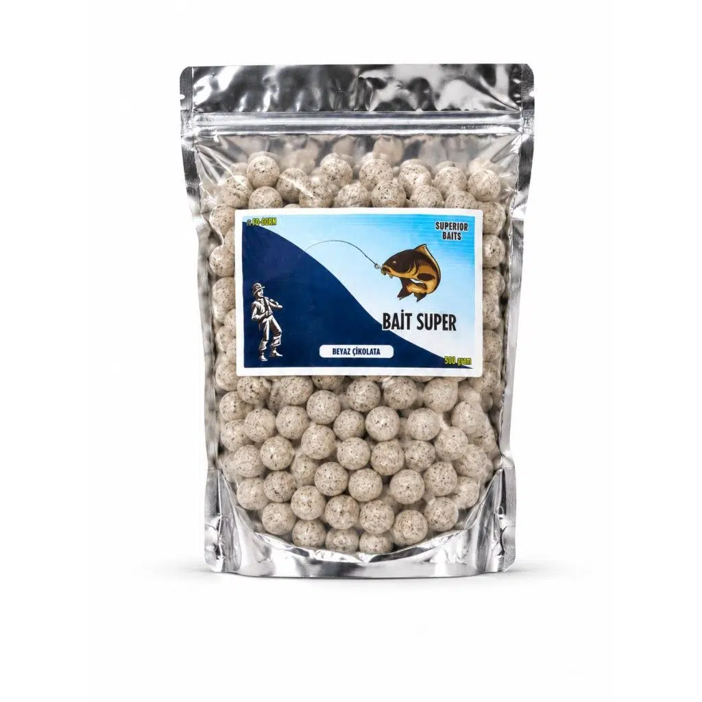 SuperCarp Baits 18mm Boili 500 gr - 3-Beyaz Çikolata