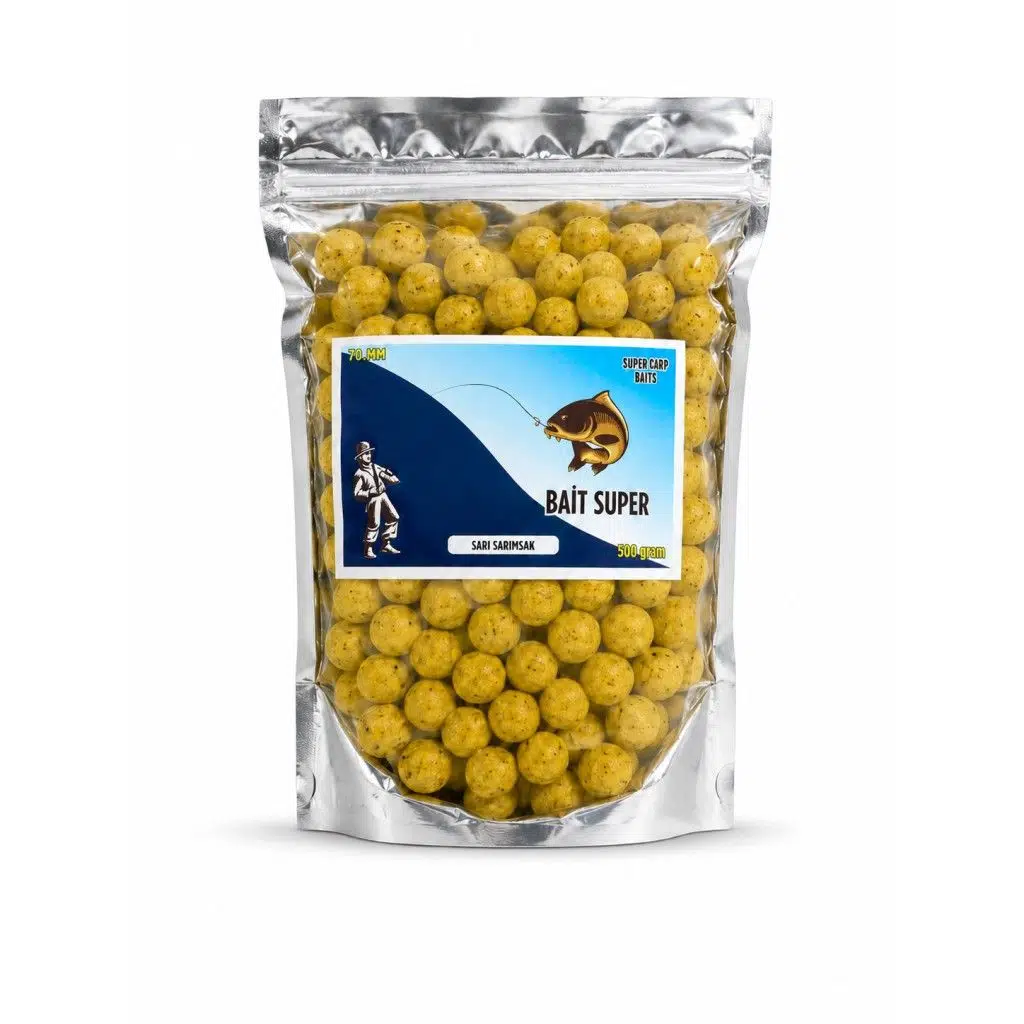 SuperCarp Baits 18mm Boili 500 gr - 8-Sarı Sarımsak