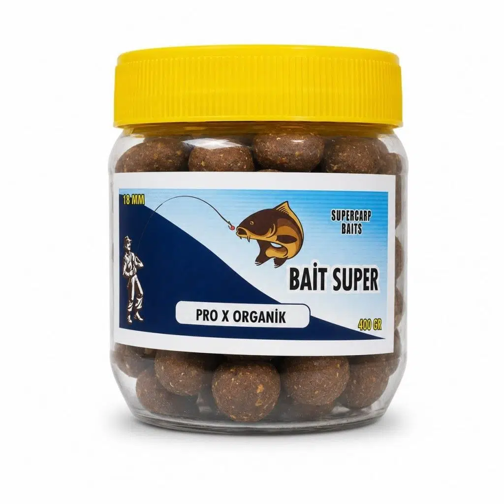 SuperCarp Baits Boili 400 gr 18 mm - Pro X Organik