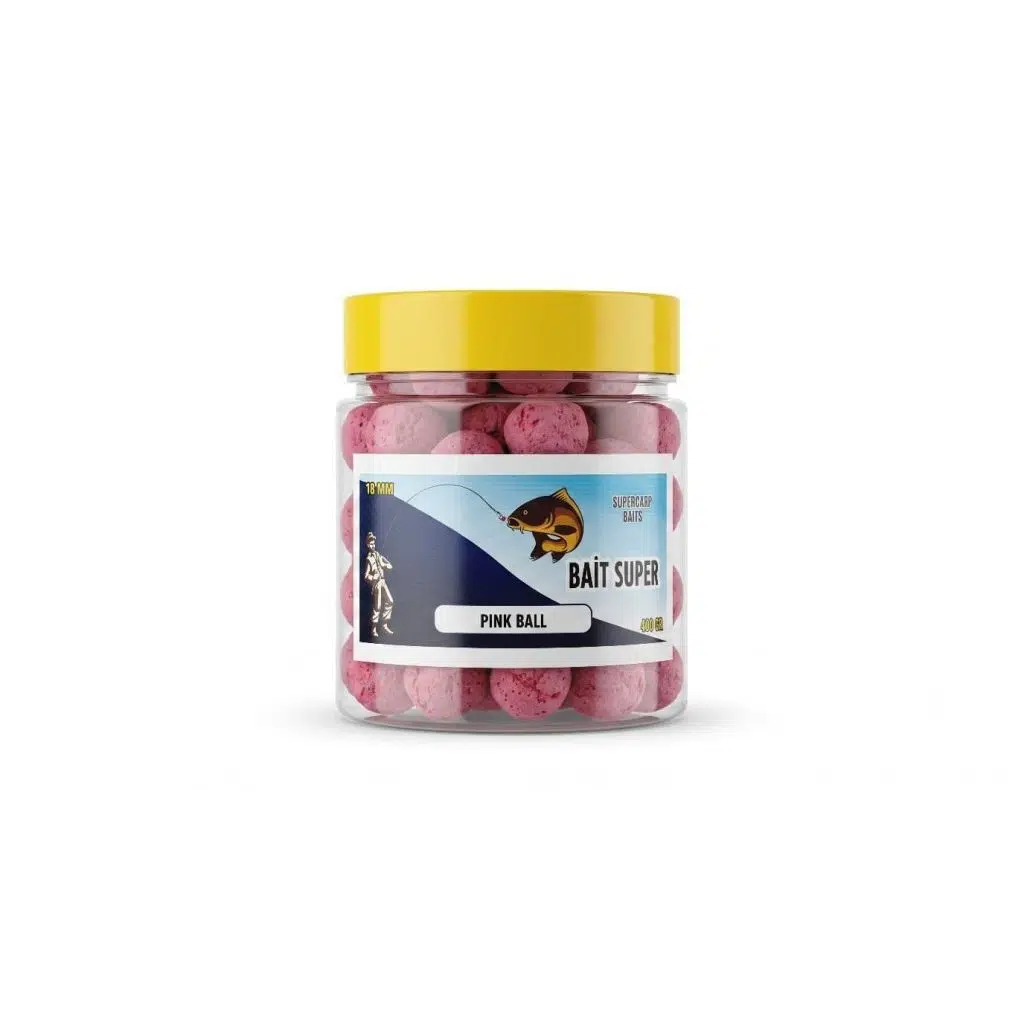 SuperCarp Baits Boili 400 gr 18 mm - Pink Ball (Karışık Meyveli) 